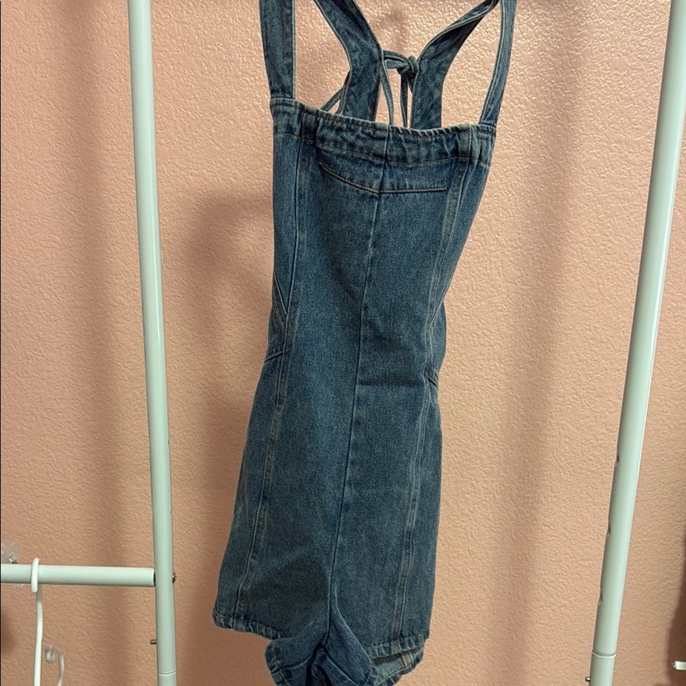 Cute Denim One Piece